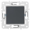 Выключатель перекрестный 1-кл. SKANDY 10А SK-V03T титан IEK SK-V13-0-10-K48