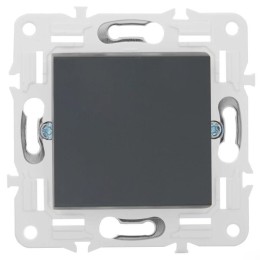 Выключатель перекрестный 1-кл. SKANDY 10А SK-V03T титан IEK SK-V13-0-10-K48