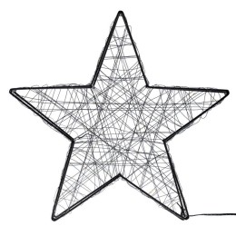 Фигура Металлическая 3D "Звезда" 35см питание 3хAA (не в компл.) тепл. бел. Neon-Night 513-706