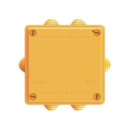 Коробка ответвительная FS 100х100х50мм 6р 450В 6А 4кв.мм с каб. вводами и клеммн. IP56 пластик. DKC