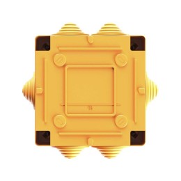Коробка ответвительная FS 100х100х50мм 6р 450В 6А 4кв.мм с каб. вводами и клеммн. IP56 пластик. DKC