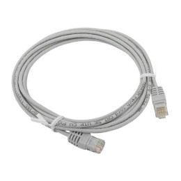 Патч-корд кат.5E UTP неэкранир. PVC 1Гбит/с 3м сер. TERACOM EKF TRC-5EUTP-PVC-3M-GY