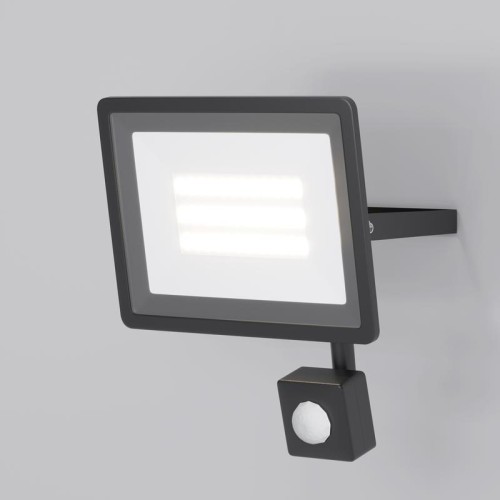 Прожектор с датчиком движения Flood 30Вт 6500К 110град. IP65 Maytoni FL001-L30B6KSR