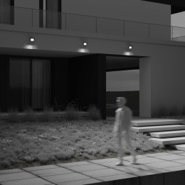 Прожектор с датчиком движения Flood 30Вт 6500К 110град. IP65 Maytoni FL001-L30B6KSR