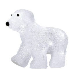 Фигура светодиодная акриловая "Медвежонок" 24х11х18см 16LED бел. 1Вт 4.5В IP20 элементы питания 3хAA