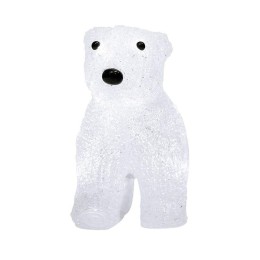 Фигура светодиодная акриловая "Медвежонок" 24х11х18см 16LED бел. 1Вт 4.5В IP20 элементы питания 3хAA