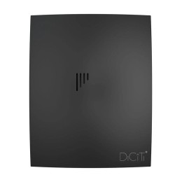 Вентилятор накладной BREEZE D100 обратн. клапан Matt black DiCiTi BREEZE 4C Matt black
