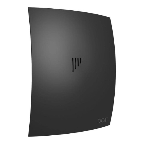 Вентилятор накладной BREEZE D100 обратн. клапан Matt black DiCiTi BREEZE 4C Matt black