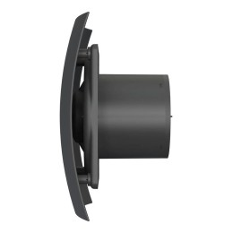Вентилятор накладной BREEZE D100 обратн. клапан Matt black DiCiTi BREEZE 4C Matt black