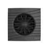 Вентилятор накладной SILENT D100 обратн. клапан Matt black DiCiTi SILENT 4C Matt black