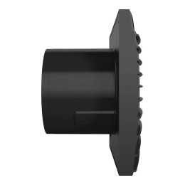 Вентилятор накладной SILENT D100 обратн. клапан Matt black DiCiTi SILENT 4C Matt black