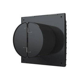 Вентилятор накладной SILENT D100 обратн. клапан Matt black DiCiTi SILENT 4C Matt black