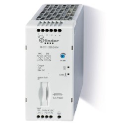 Источник питания импульсный вход 110...250В AC/DC / выход 24В DC 240Вт 60мм опция: доп.контакт Предт