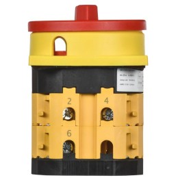 Переключатель кулачковый 25А (сх. 10) закрытая рукоятка авар. IEK MI-CS12-025-010