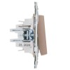 Выключатель 1-кл. SKANDY 10А SK-V07Sa с индикацией песочн. IEK SK-V10-1-10-K98