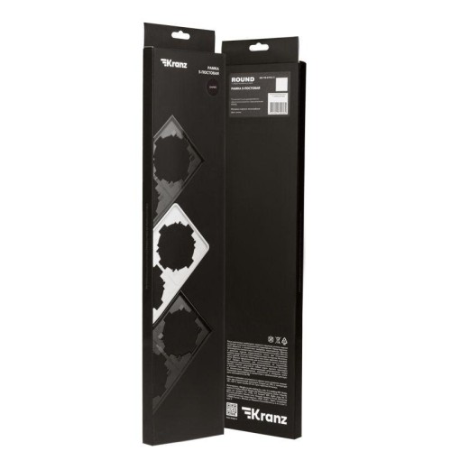 Рамка 5-м ROUND MIELE оникс Kranz KR-78-0755-3