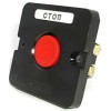 Пост управления ПКЕ 122-1 У2 10А 660В 1 элемент красн. цилиндр в нишу IP54 Электротехник ET519057