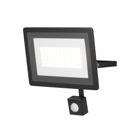 Прожектор с датчиком движения Flood 50Вт 4000К 110град. IP65 Maytoni FL001-L50B4KSR