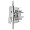 Выключатель 2-кл. SKANDY 10А SK-V04W арктич. бел. IEK SK-V20-0-10-K01