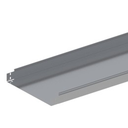 Лоток монтажный прямой неперфорированный монтаж без соединителей 400х65 L3000 сталь 1.5мм ЛПНМ.400.6