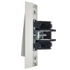 Выключатель 1-кл. СП BRITE ВСР10-1-0-БрБ 10А в сборе бел. IEK BR-V10-0-10-K01-F