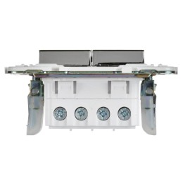 Выключатель перекрестный 2-кл. SKANDY 10А SK-V06N никель IEK SK-V23-0-10-K50