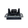Выключатель 1-кл. СП BRITE ВС10-1-0-БрМ 10А механизм маренго IEK BR-V10-0-10-K35