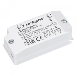 Arlight Блок питания ARV-SN12008-B (12V, 0.67A, 8W) (IP20 Пластик, 3 года)