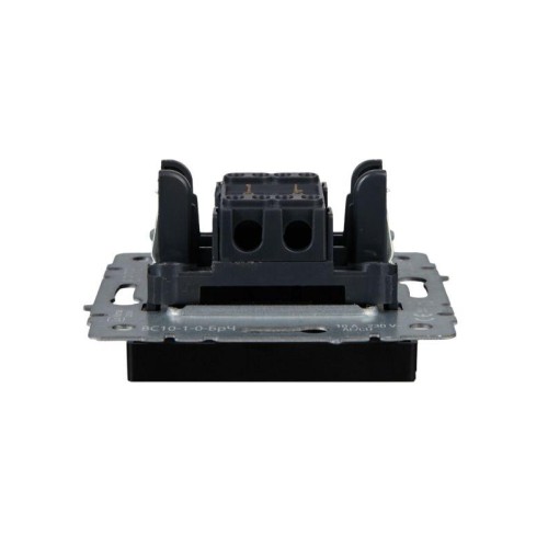 Выключатель 1-кл. СП BRITE ВС10-1-0-БрЧ 10А механизм черн. IEK BR-V10-0-10-K02