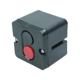 Пост управления ПКЕ 712 У3 10А 660В черн. и красн. цилиндр накладной IP40 Электротехник ET523351