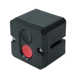 Пост управления ПКЕ 722 У2 10А 660В черн. и красн. цилиндр накладной IP54 Электротехник ET523352