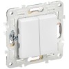 Выключатель перекрестный 2-кл. SKANDY 10А SK-V06W арктич. бел. IEK SK-V23-0-10-K01