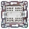 Выключатель перекрестный 2-кл. SKANDY 10А SK-V06W арктич. бел. IEK SK-V23-0-10-K01