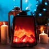 Камин светодиодный "Лофт" 17х10х24.5см эффект живого огня USB и элементы питания 3хC (не в компл.) N