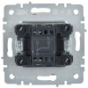 Выключатель проходной 1-кл. СП BRITE ВС10-1-6-БрБ 10А механизм бел. IEK BR-V12-0-10-K01