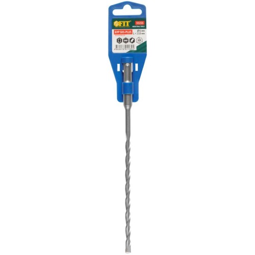 Бур по бетону SDS PLUS син. корпус 6х210мм FIT 33233