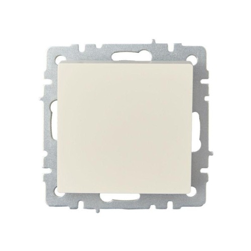 Выключатель проходной 1-кл. СП BRITE ВС10-1-6-БрКр 10А механизм беж. IEK BR-V12-0-10-K10