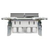 Выключатель проходной 2-кл. SKANDY 10А SK-V05N никель IEK SK-V22-0-10-K50