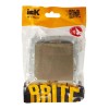 Выключатель проходной 1-кл. СП BRITE ВС10-1-6-БрШ 10А механизм шампань IEK BR-V12-0-10-K37