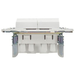 Выключатель проходной 2-кл. SKANDY 10А SK-V05W арктич. бел. IEK SK-V22-0-10-K01