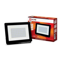 Прожектор светодиодный СДО-8 50Вт 6500К IP65 4750лм 230В черн. IN HOME 4690612030043