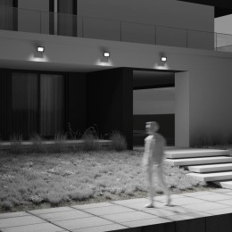 Прожектор с датчиком движения Flood 50Вт 6500К 110град. IP65 Maytoni FL001-L50B6KSR