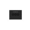 Шкаф настенный 19дюйм TERACOM PRO 6U 600х450мм дверь стеклянная с замком-ручкой черн. EKF TRP-WLL-06