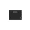 Шкаф настенный 19дюйм TERACOM PRO 9U 600х450мм дверь стеклянная с замком-ручкой черн. EKF TRP-WLL-09