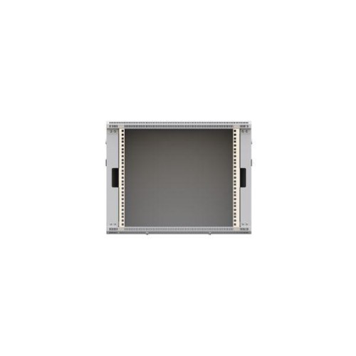 Шкаф настенный 19дюйм TERACOM PRO 9U 600х450мм дверь стеклянная с замком-ручкой сер. EKF TRP-WLL-096