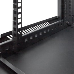 Шкаф настенный 19дюйм TERACOM PRO 12U 600х450мм дверь стеклянная с замком-ручкой черн. EKF TRP-WLL-1