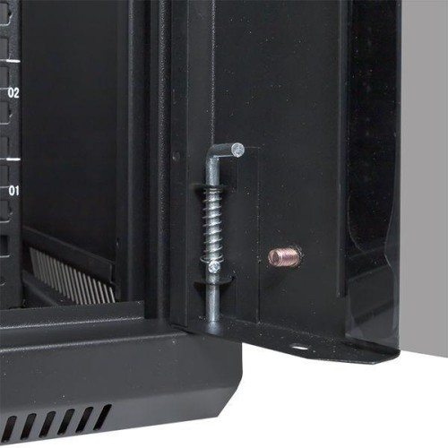 Шкаф настенный 19дюйм TERACOM PRO 12U 600х450мм дверь стеклянная с замком-ручкой черн. EKF TRP-WLL-1