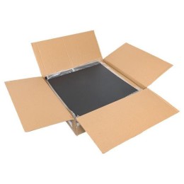 Шкаф настенный 19дюйм TERACOM PRO 12U 600х450мм дверь стеклянная с замком-ручкой черн. EKF TRP-WLL-1