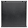 Шкаф настенный 19дюйм TERACOM PRO 12U 600х450мм дверь стеклянная с замком-ручкой черн. EKF TRP-WLL-1