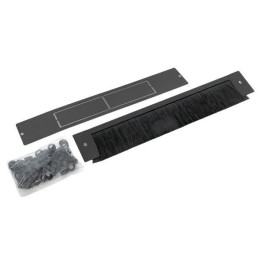 Шкаф настенный 19дюйм TERACOM PRO 12U 600х450мм дверь стеклянная с замком-ручкой черн. EKF TRP-WLL-1